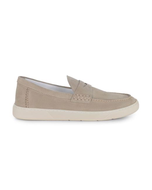 Hogan White Moccasins for men