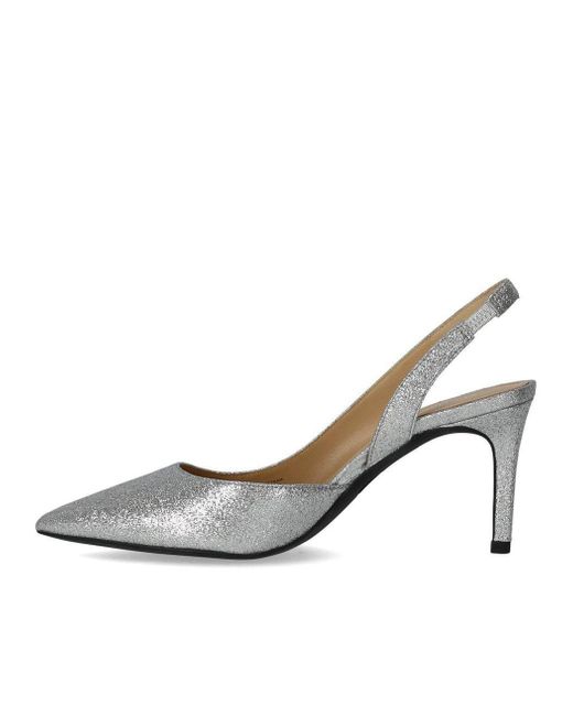 Michael Kors Metallic Alina Flex Slingback Pumps
