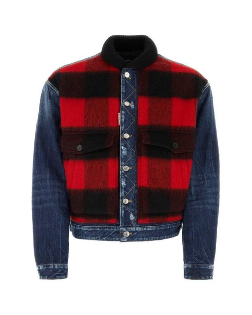 DSquared² Red Jackets for men