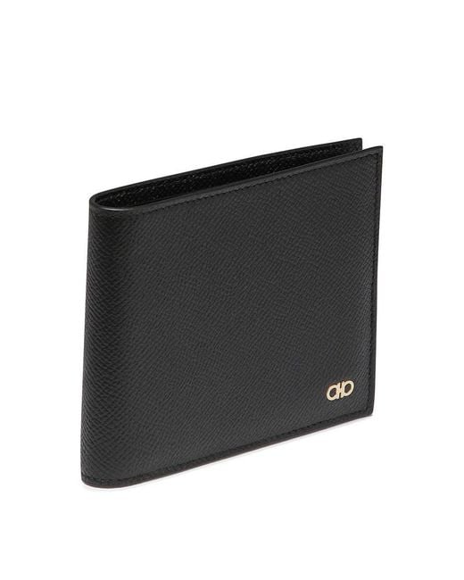 Ferragamo Black Small Leather Goods for men