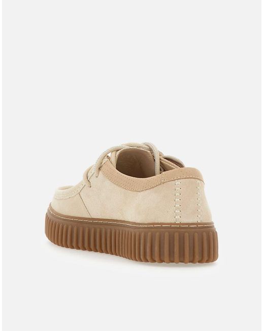 Clarks White Flat Shoes for men