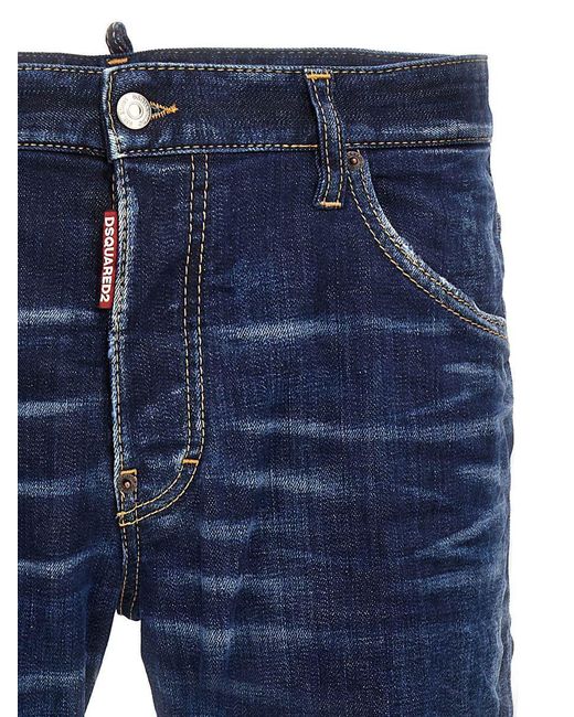 DSquared² Blue 'Skater' Jeans for men