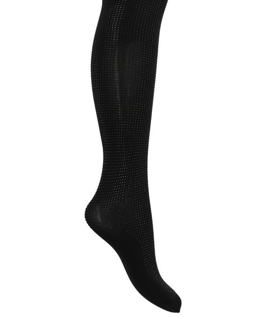 Wolford Black 'Studs Tights' X Rossi Socks