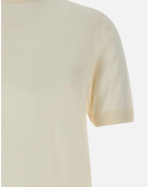 Eleventy White T-Shirts And Polos for men