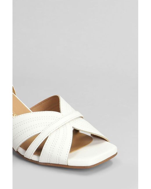 Pedro Miralles White Sandals