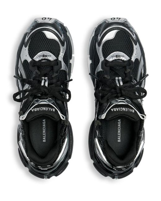 Balenciaga Black Runner Shoes for men