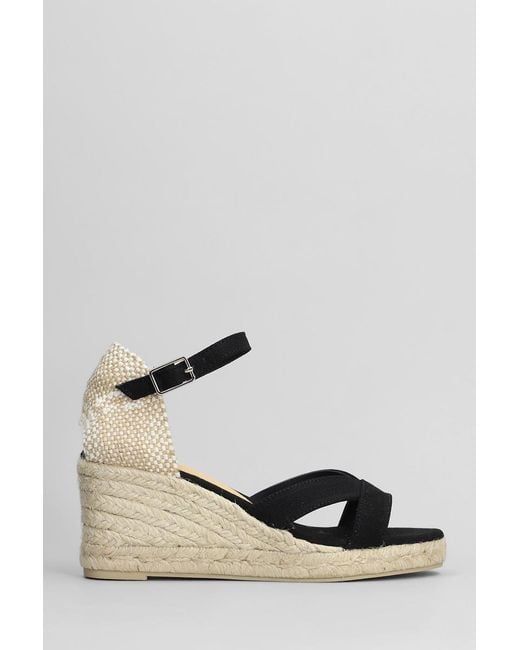 Castaner Black Bruna-6-001 Wedges