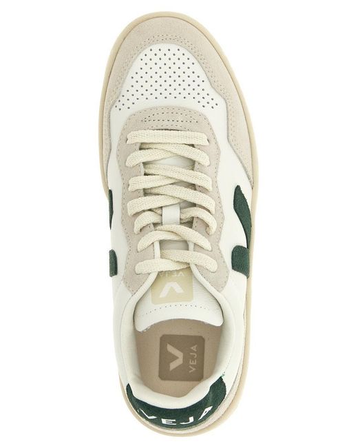 Veja Green 'V-90' Sneakers