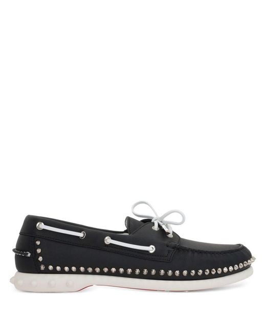 Christian Louboutin Gray Flat Shoes for men