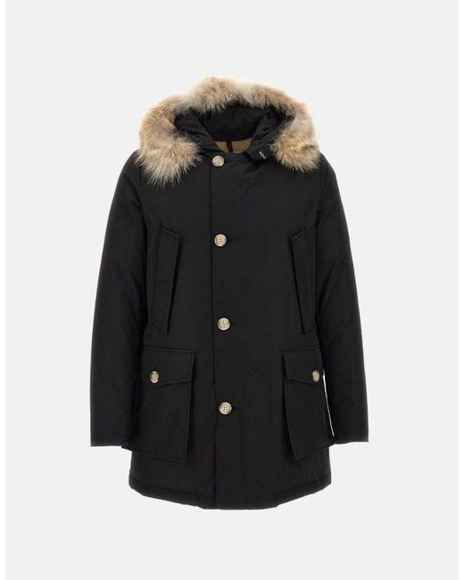 Woolrich Black Artic Detachable for men