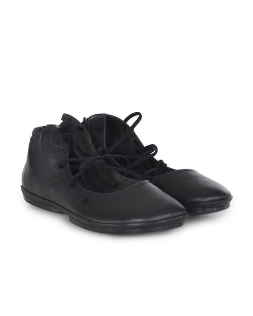 Camper Black Flat Shoes