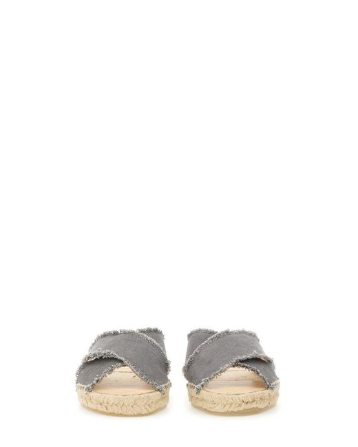 Castaner Gray Sandal "Palmera"