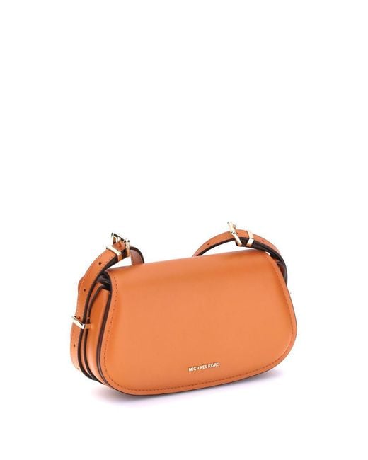 Michael Kors Orange Shoulder Bags
