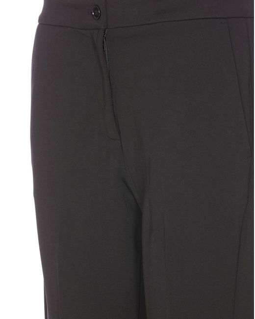 Pinko Black Stretch Viscose Trousers