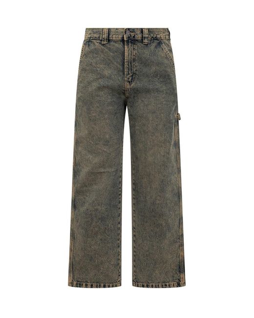 Dickies Gray Stevensville Carpent Pants for men
