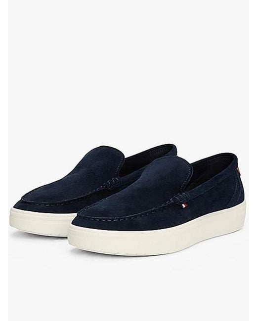 Tommy Hilfiger Blue Modern Light Hybrid Loafer Shoes for men