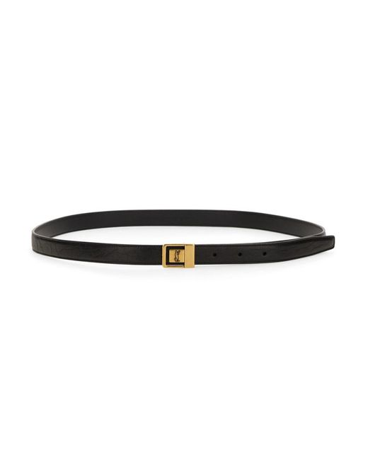 saint laurent thin belt