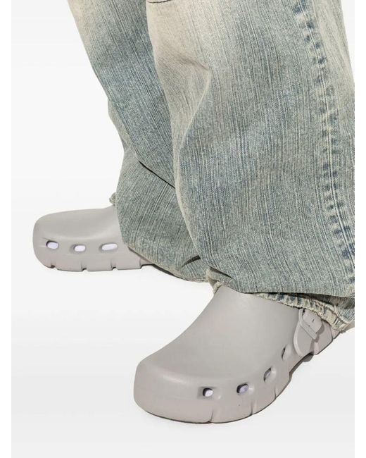 Birkenstock Gray Birki Flow Eva Mule Shoes for men