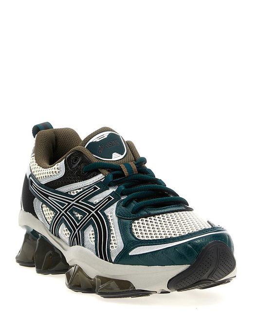 Asics Green 'Gel-Quantum Kinetic' Sneakers for men