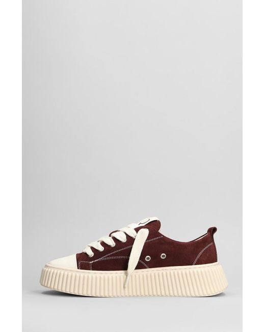 Rhun Red Sneakers for men