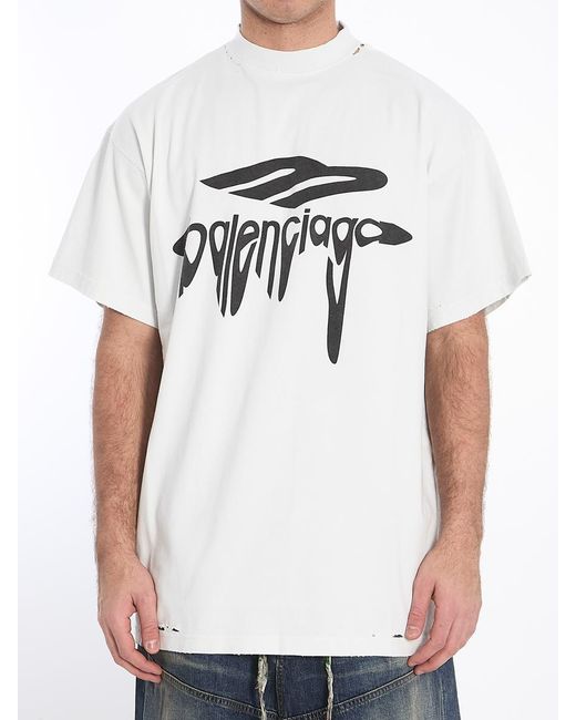 Balnciaga 3B Liquified
  Short Sleeve T-Shirt