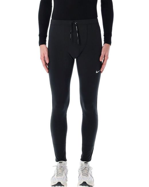 Nike Black Dri-Fit Running Tights for men