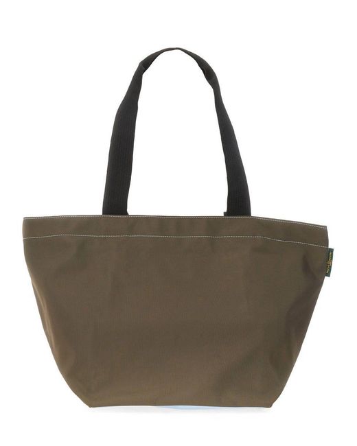Herve Chapelier Brown Shopping Bag