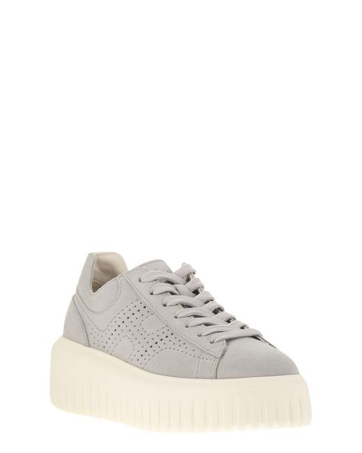 Hogan Gray H-Stripes