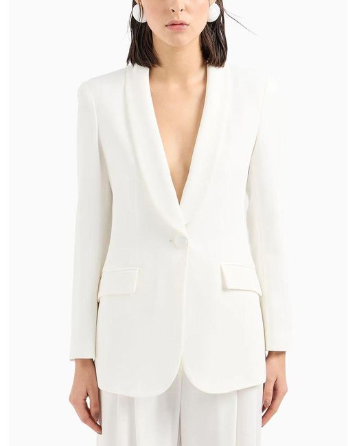 Emporio Armani White Jackets