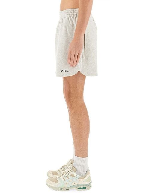 a.p.c. x asics White Shorts "Coast" for men