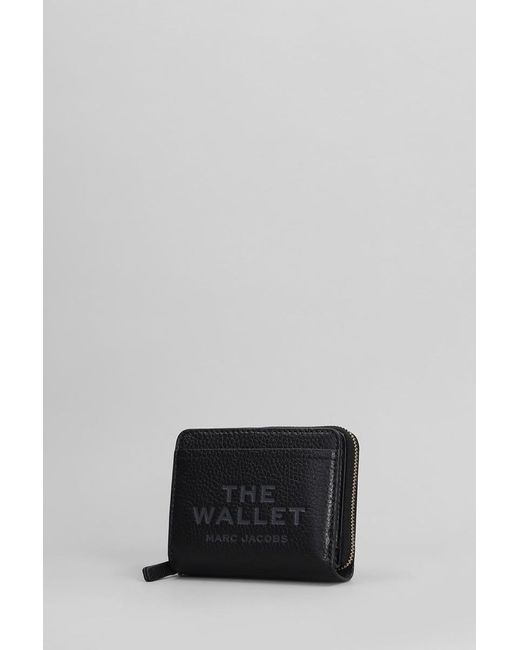 Marc Jacobs Gray The Mini Compact Wallet