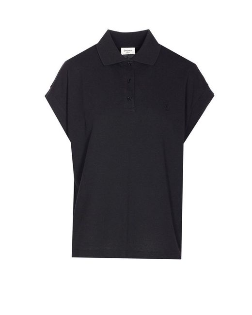 Saint Laurent Blue T-Shirts And Polos