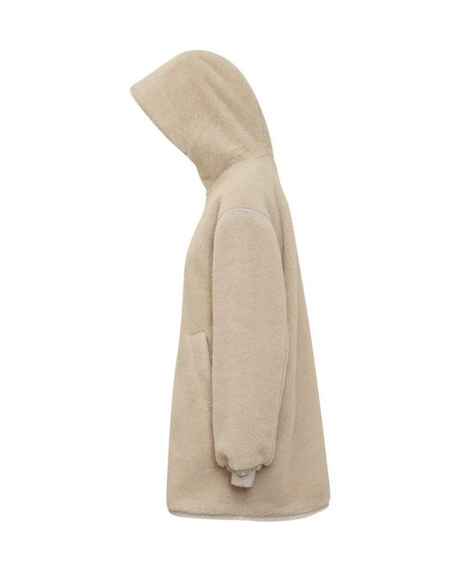 Woolrich Natural Reversible Teddy Parka