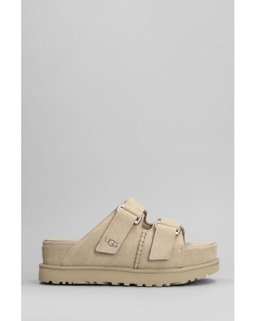 Ugg Natural Goldenstar Hi Slipper-Mule