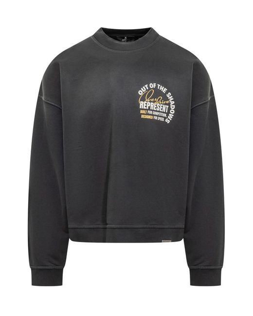 Represent Black Sweaters for men