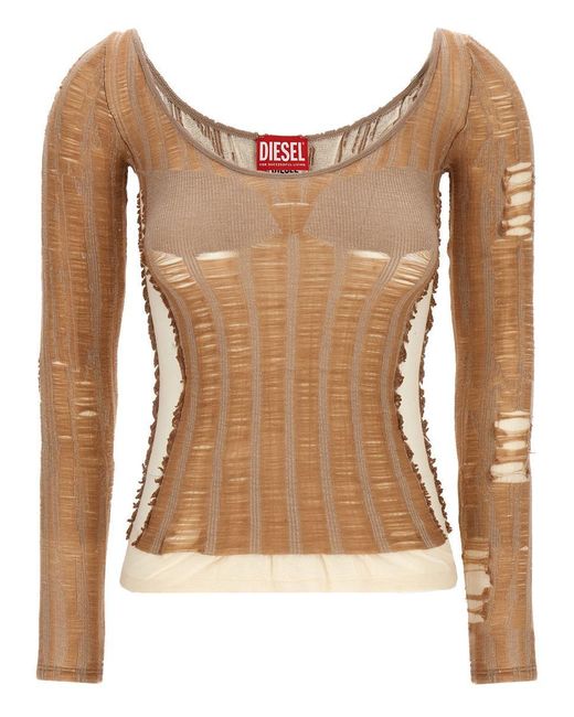 DIESEL Brown -Calai' Top