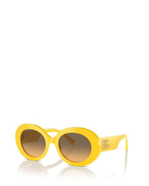 Dolce & Gabbana Yellow Sunglasses