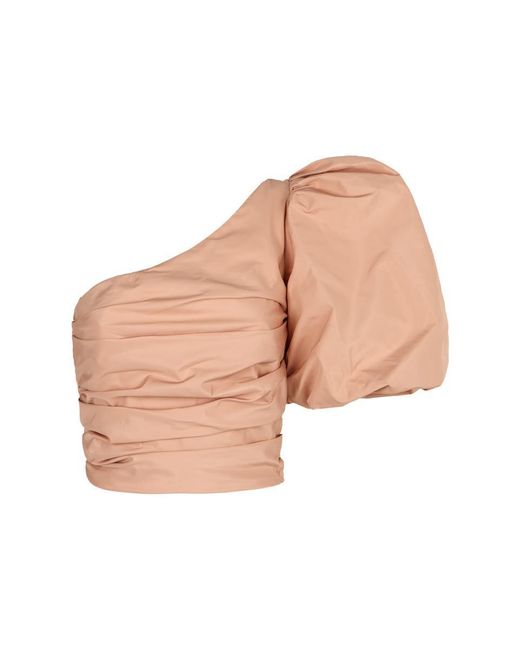 Pinko Pink Magnanina One-Shoulder Top
