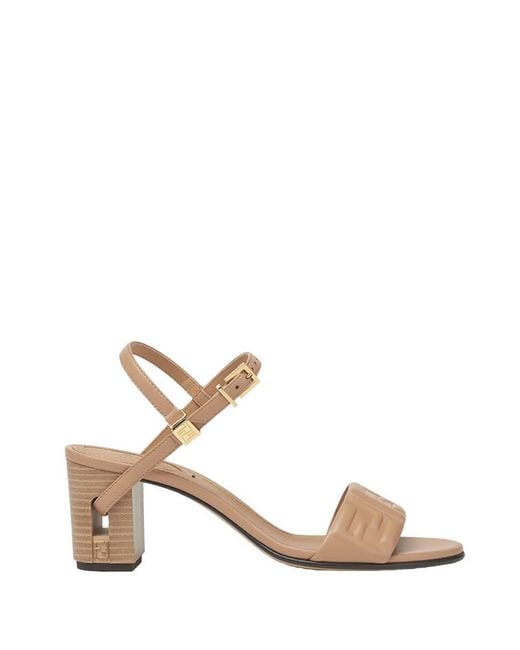 Fendi Natural Sandali Delfina