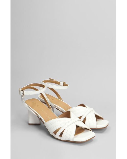 Pedro Miralles White Sandals