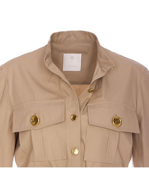 Givenchy Natural Dress With Belt