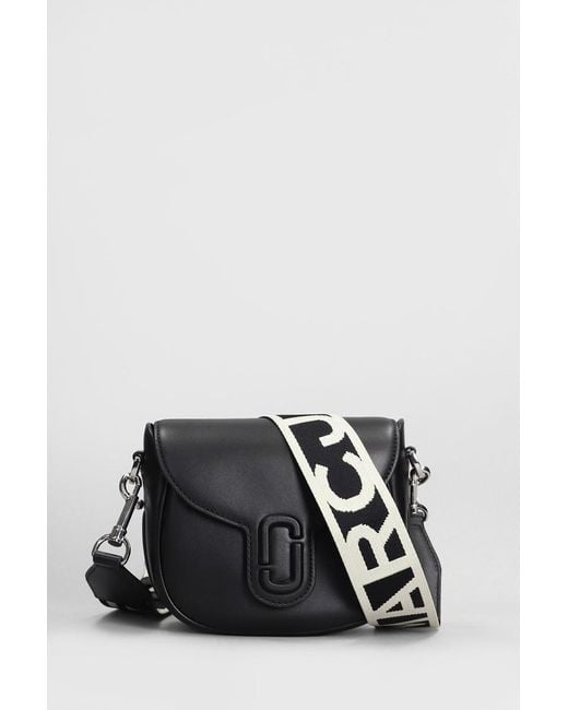 Marc Jacobs Black The Saddle Bag Shoulder Bag