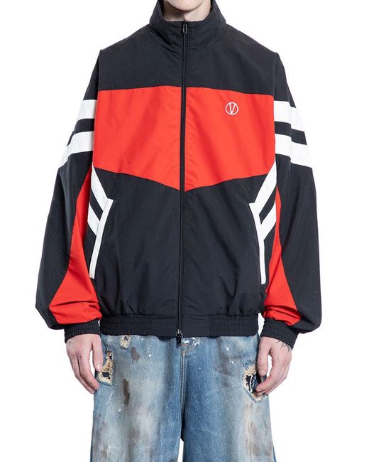 Vetements Red Zipped for men