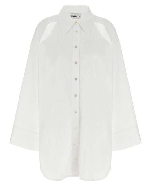 Marella White Emily Ratajkowski X Capsule Shirt