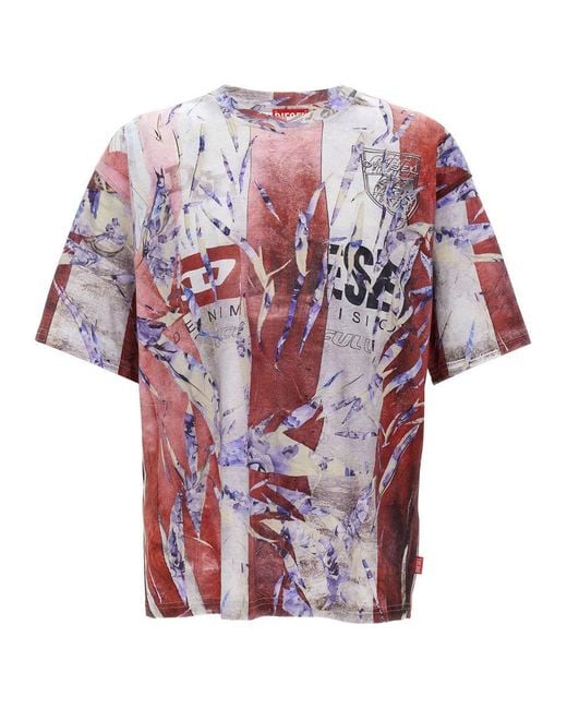 DIESEL White 'T-Boxt-R13' T-Shirt for men