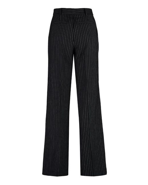 Michael Kors Black Wool Blend Trousers