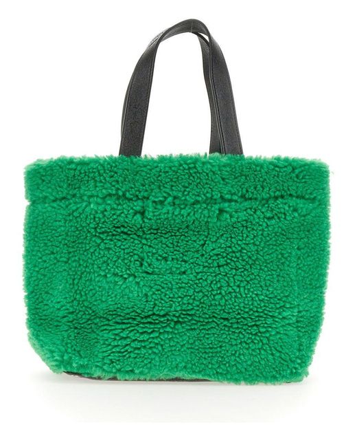 Stand Studio Green Shopping Bag