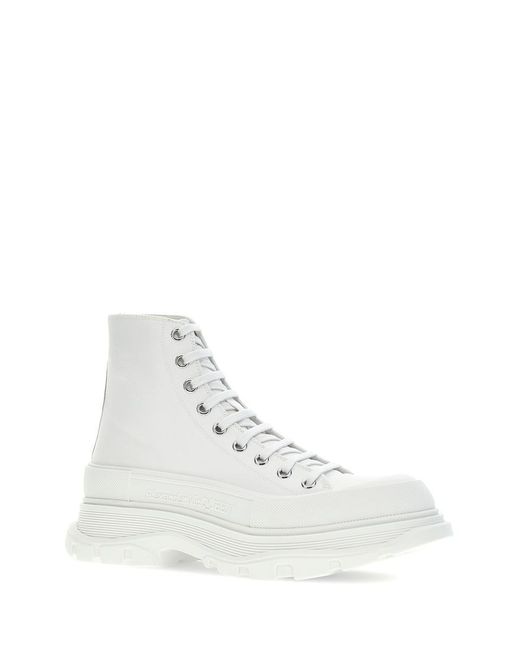 Alexander McQueen White Sneakers for men