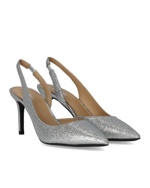 Michael Kors Metallic Alina Flex Slingback Pumps