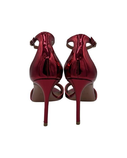 Aldo Castagna Brown Heel Sandals